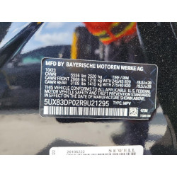 2024 BMW X3 M40I 5UX83DP02R9U21295 48169076