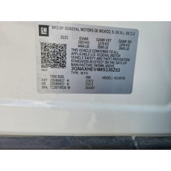 2021 CHEVROLET EQUINOX 3GNAXHEV4MS136253 48587206