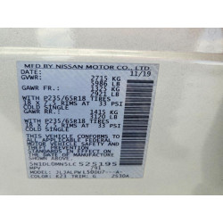 2020 INFINITI QX60 PURE 5N1DL0MN5LC525195 49783296