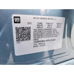 2023 CADILLAC CT4 1G6DG5RK4P0123487 72312845
