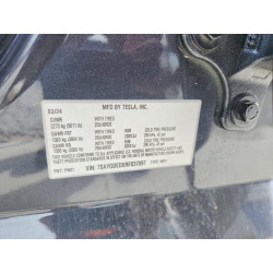 2024 TESLA MODEL Y 7SAYGDEDXRF037897 77627875