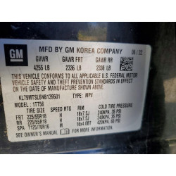 2022 CHEVROLET TRAILBLZR KL79MTSL6NB139501 48705946