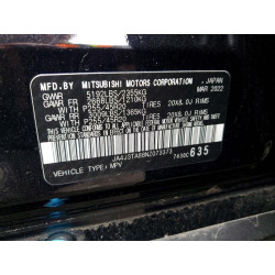 2022 MITSUBISHI OUTLANDER JA4J3TA88NZ073373 47713316