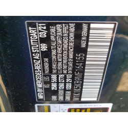 2021 MERCEDES-BENZ E-CLASS W1K1K5KB9MF164155 49393226