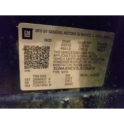 2020 CHEVROLET EQUINOX 3GNAXHEV3LS736874 47636276