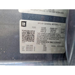 2021 CHEVROLET ALL Models 1GCRWCEK3MZ228092 47556766