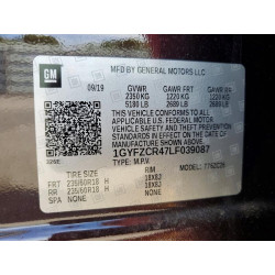 2020 CADILLAC XT4 1GYFZCR47LF039087 49784856