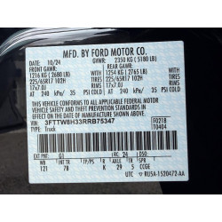 2024 FORD MAVERICK 3FTTW8H33RRB75347 50320446