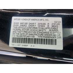 2020 ACURA TLX 19UUB1F57LA011193 46874516