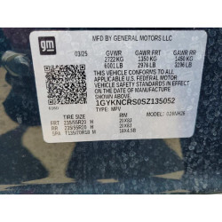 2025 CADILLAC XT5 1GYKNCRS0SZ135052 46663776