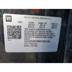 2024 CHEVROLET MALIBU 1G1ZD5ST8RF245728 46773926