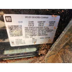 2025 CHEVROLET TRAILBLZR KL79MPSP1SB182925 47288336