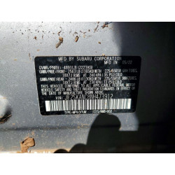 2022 SUBARU FORESTER JF2SKANC8NH473912 47629306
