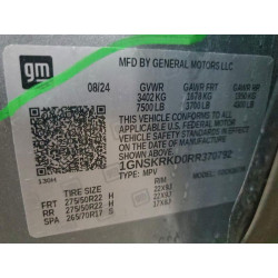 2024 CHEVROLET TAHOE 1GNSKRKD0RR370792 93517975