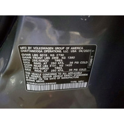 2021 VOLKSWAGEN ATLAS 1V2HR2CAXMC586640 76438075