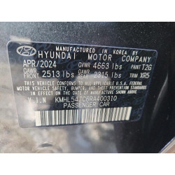 2024 HYUNDAI SONATA KMHL54JC6RA400310 78665235