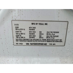 2023 TESLA MODEL Y 7SAYGDEE9PA061482 48570286