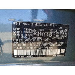 2024 HONDA HR-V 3CZRZ1H36RM713555 47266986