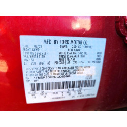 2022 FORD EXPLORER 1FMSK8DH2NGC05069 78425225