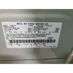 2024 FORD MAVERICK 3FTTW8A35RRB31733 73754825