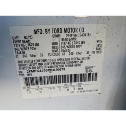 2023 FORD EDGE 2FMPK4J99PBA30678 76066125