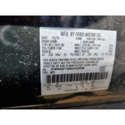 2022 FORD EXPLORER 1FMSK8FH9NGA30946 46584796