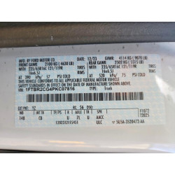 2023 FORD TRANSIT 1FTBR2CG4PKC07816 79825575
