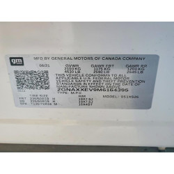 2021 CHEVROLET EQUINOX 2GNAXXEV9M6164395 47114106