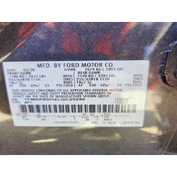2020 FORD EXPLORER 1FMSK8DH2LGC25299 48902896