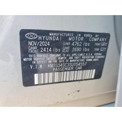 2025 GENESIS G70 KMTG34SC3SU154557 79597755