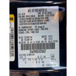2020 FORD FUSION 3FA6P0HDXLR250627 77111865
