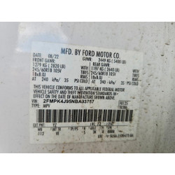 2022 FORD EDGE 2FMPK4J95NBA93757 49805706