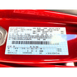 2020 FORD ESCAPE 1FMCU9G69LUC28474 50761076