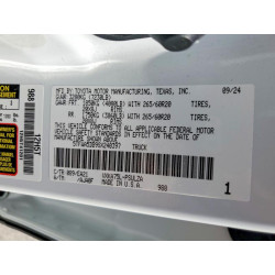 2025 TOYOTA TUNDRA 5TFWA5DB9SX240397 46230766