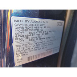 2025 AUDI Q8 WA1FVBF10SD037286 50576016