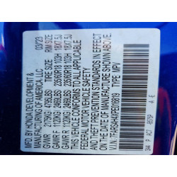 2023 HONDA CRV 7FARS4H4XPE016819 49027186