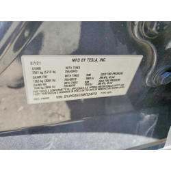 2021 TESLA MODEL Y 5YJYGAEE3MF234276 50507266