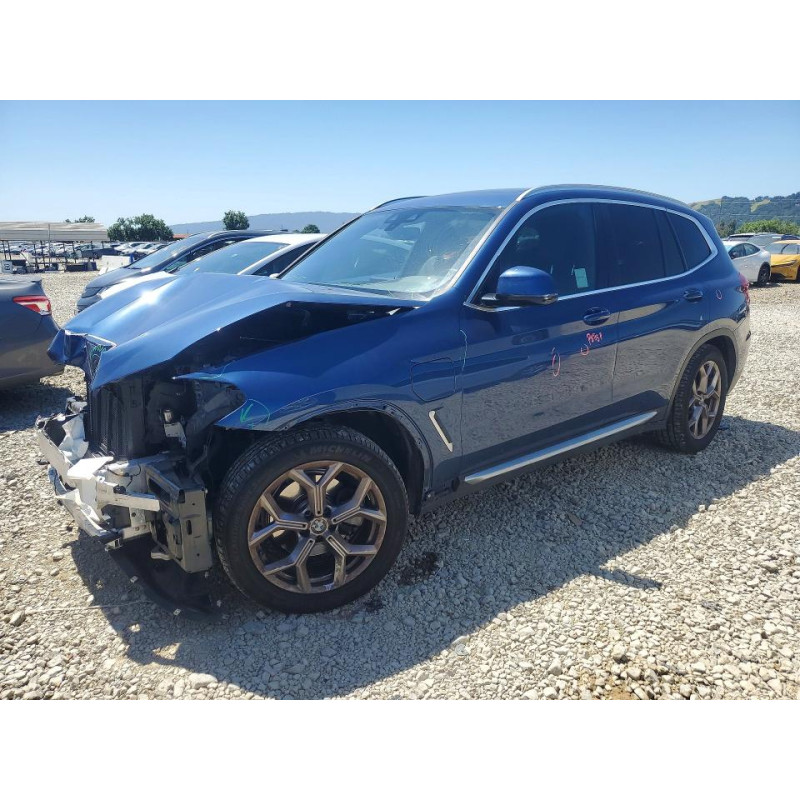 2021 BMW X3 5UXTS1C03M9H64341 51970576