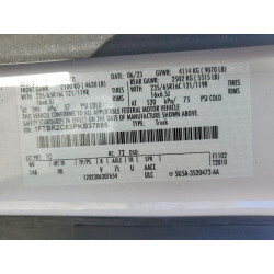 2023 FORD ALL Models 1FTBR2C83PKB37895 52169036