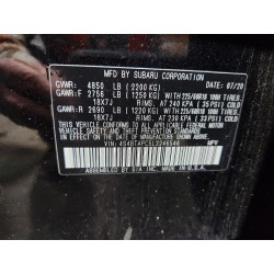 2020 SUBARU OUTBACK 4S4BTAPC5L3246546 48116316