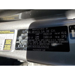 2025 KIA K4 3KPFT4DE0SE209232 89472035