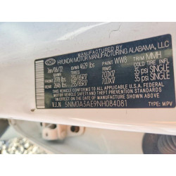 2022 HYUNDAI TUCSON 5NMJA3AE9NH084081 46933536