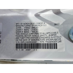 2024 HONDA CIVIC 19XFL2H80RE000267 48486196