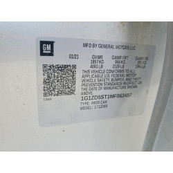 2021 CHEVROLET MALIBU 1G1ZD5ST1MF063457 51305036