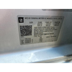 2021 CHEVROLET ALL Models 3GCUYDET9MG178558 52652566