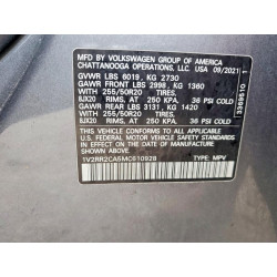 2021 VOLKSWAGEN ATLAS 1V2RR2CA5MC610928 46027046