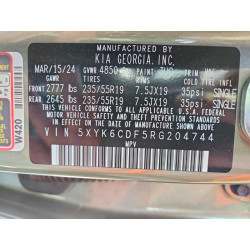 2024 KIA SPORTAGE X 5XYK6CDF5RG204744 48842906
