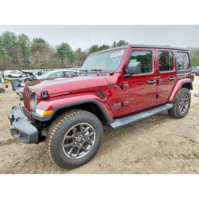 2021 JEEP WRANGLER 1C4HJXDG9MW703714 49215376