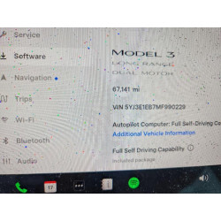 2021 TESLA MODEL 3 5YJ3E1EB7MF990229 50043296