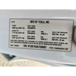 2020 TESLA MODEL 3 5YJ3E1EA4LF590957 52715336